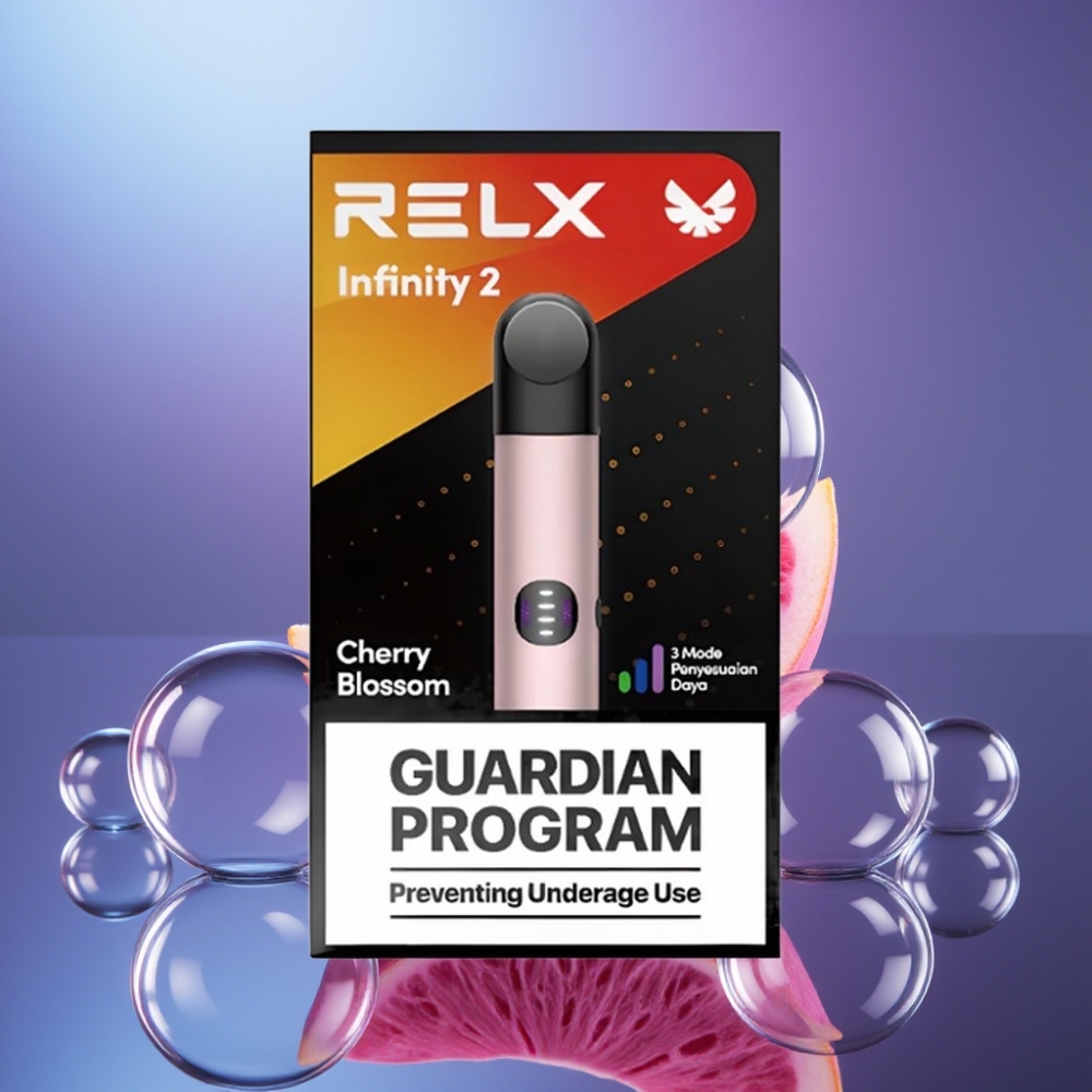 RELX Infinity 2 650 pufuri capacitate baterie 440mAh roz