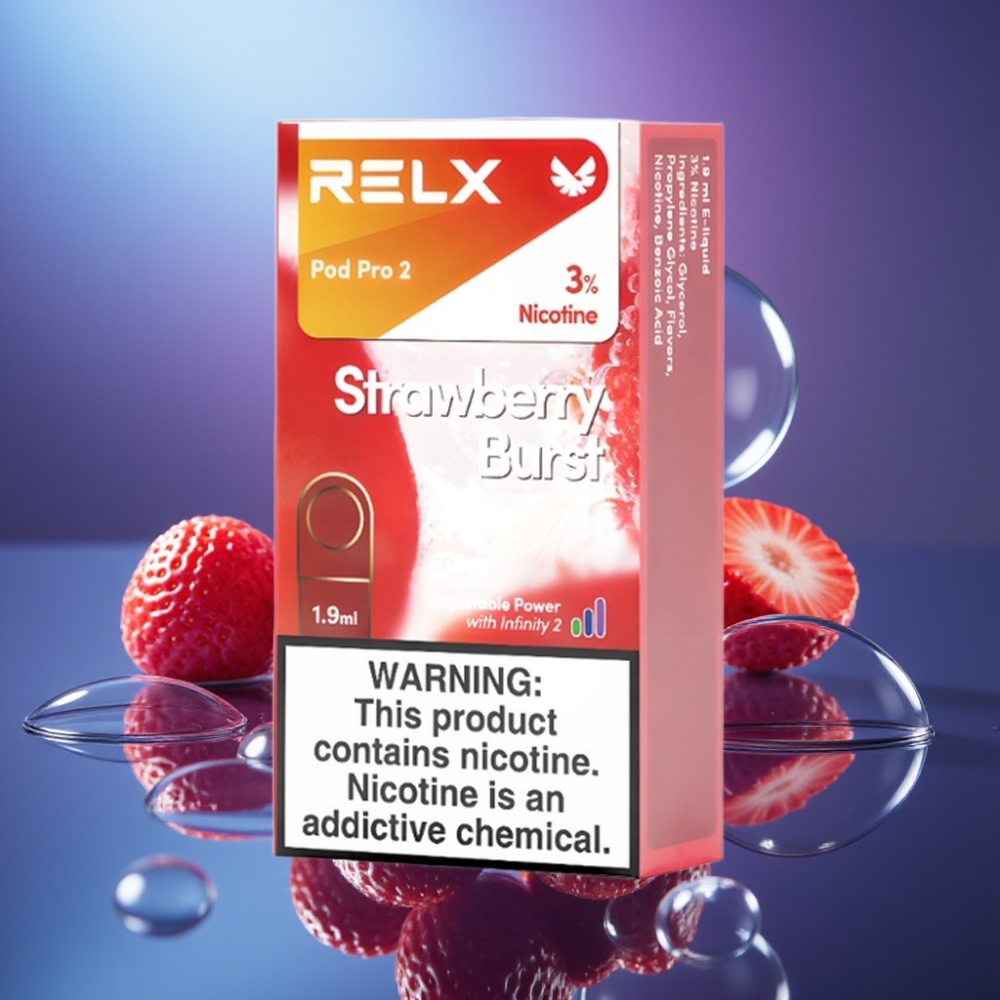 RELX Pod Pro 2 600 de fumuri 1.9ml Explozie de Căpșuni 3%