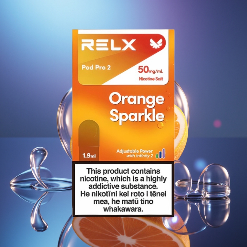 RELX Pod Pro 2 600 pufări 1.9ml Scânteie Portocalie 5%